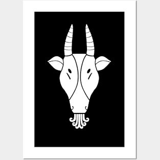 Capricorn Symbol Posters and Art